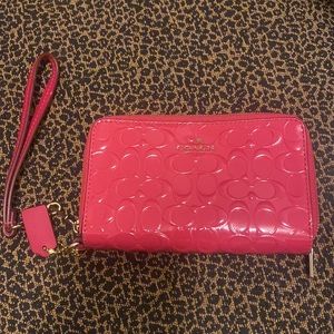 Coach wristlet